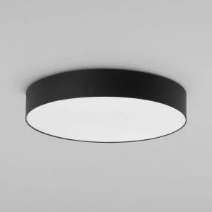 Потолочный светильник с тканевым абажуром TK Lighting Rondo Black 4409