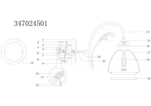 Настенный светильник MW-Light Фелиция 347024501