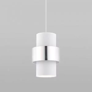 Подвесной светильник с тканевым абажуром TK Lighting Calisto 849