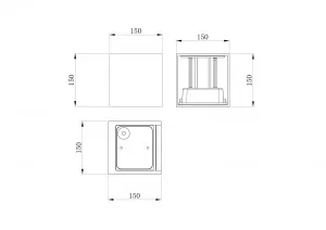 Архитектурная подсветка Maytoni Outdoor O572WL-L20GR3K