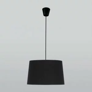 Подвесной светильник с тканевым абажуром TK Lighting Maja Black 1885