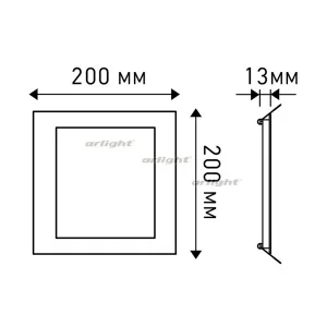 Светильник IM-200x200M-21W Day White (Arlight, -)