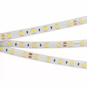 Светодиодная лента RTW 2-5000SE 24V Cool 2x (5060, 300 LED, LUX) (Arlight, 14.4 Вт/м, IP65) (016847)