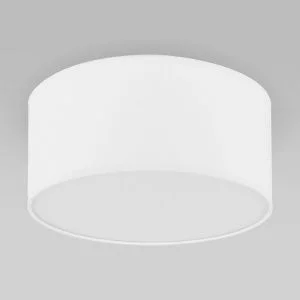 Потолочный светильник с тканевым абажуром TK Lighting Rondo White 1086