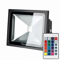 Светодиодный прожектор AR-FLB-30W-220V RGB (IR ПДУ Карта 24кн)