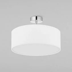 Потолочный светильник с тканевым абажуром TK Lighting Rondo White 4243