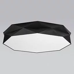 Потолочный светильник с тканевым абажуром TK Lighting Kantoor Black 4227