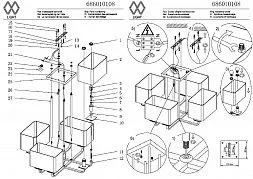 Потолочный светильник MW-Light Наполи бронзовый 686010108