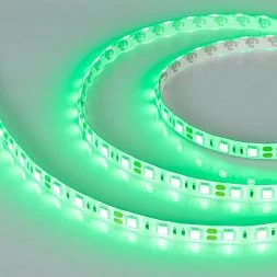 Светодиодная лента RTW 2-5000SE 12V Green 2x (5060, 300 LED, LUX) (Arlight, 14.4 Вт/м, IP65) (015434)