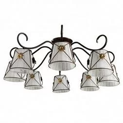 Потолочная люстра Arte Lamp FORTUNA Коричневый A5495PL-8BR