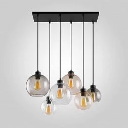 Подвесной светильник со стеклянными плафонами TK Lighting Cubus 2164