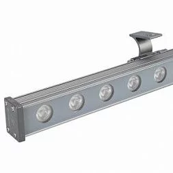 Светодиодный прожектор AR-LINE-1000M-24W-24V RGB (Grey, 30 deg, DMX512)