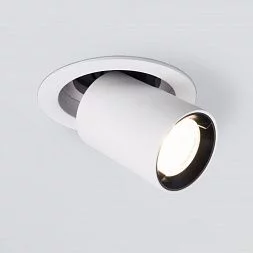 Встраиваемый поворотный светодиодный светильник Pispa 10W 4200K белый матовый 9917 LED Elektrostandard a052448