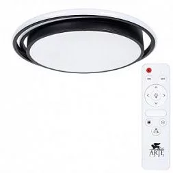 Потолочная люстра Arte Lamp SONNY Черный A2688PL-1BK