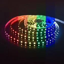 Светодиодная лента Лента светодиодная 24V 14,4W 60Led 5050 IP20 RGB, Black, 5м Elektrostandard a053681