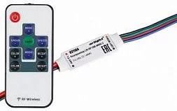 Контроллер LN-RF10B-MINI-2 (12-24V,72-144W, ПДУ 10кн)