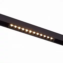 Магнитный трековый светильник Черный LED 1*12W 4000K 1 009Lm Ra>90 36° IP20 L222xW22xH4 SKYLINE 48 ST361.446.12