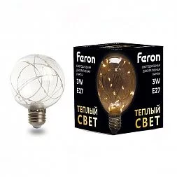 Лампа светодиодная Feron LB-381 E27 3W 230V 2700K